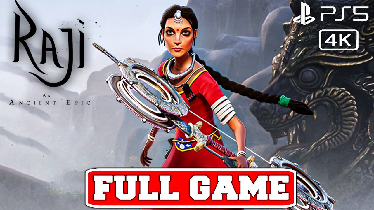RAJI AN ANCIENT EPIC Gameplay Walkthrough FULL GAME No Commentary (PS5 4K 60FPS Longplay )