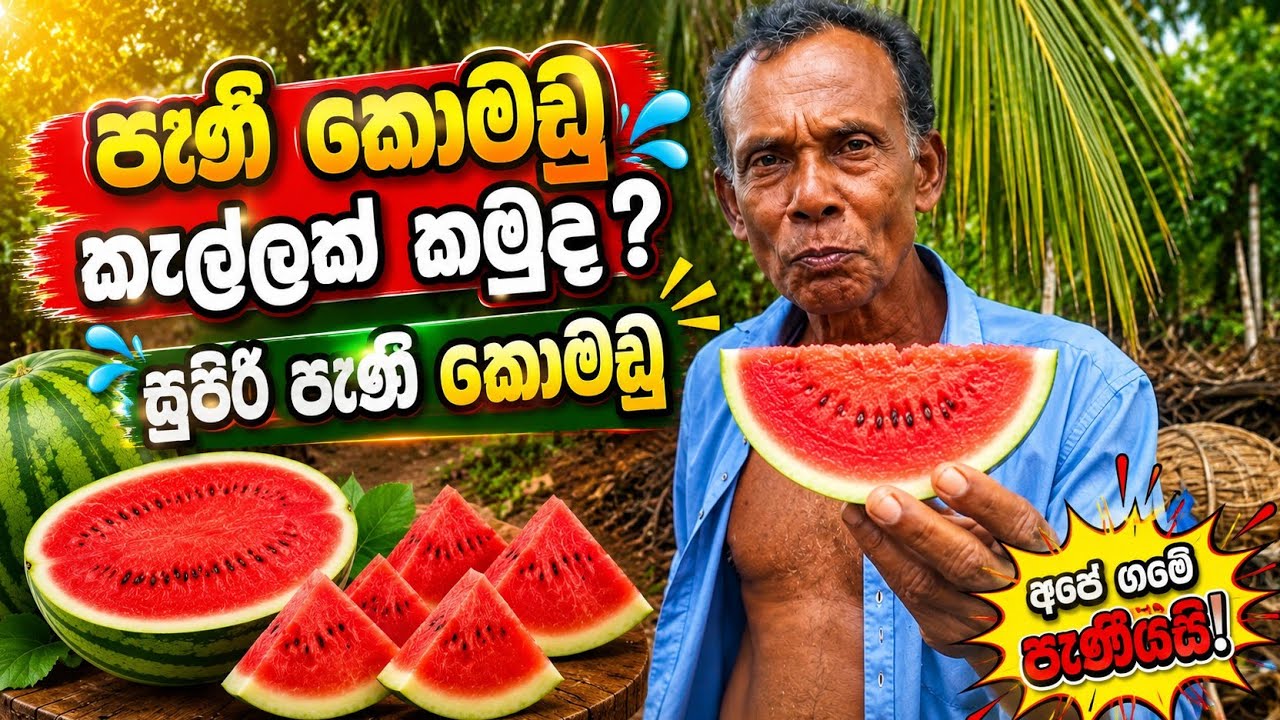 වැස්ස දවසට හේන්වල තියන අත්දැකිම🍉🌧️#🌴vadiya 