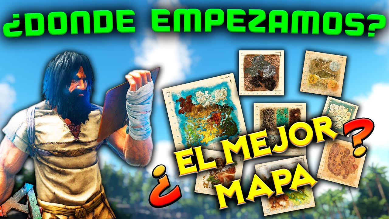 EL MEJOR MAPA PARA EMPEZAR EN ARK [2021] ✅ - Guía de Inicio | WOLV