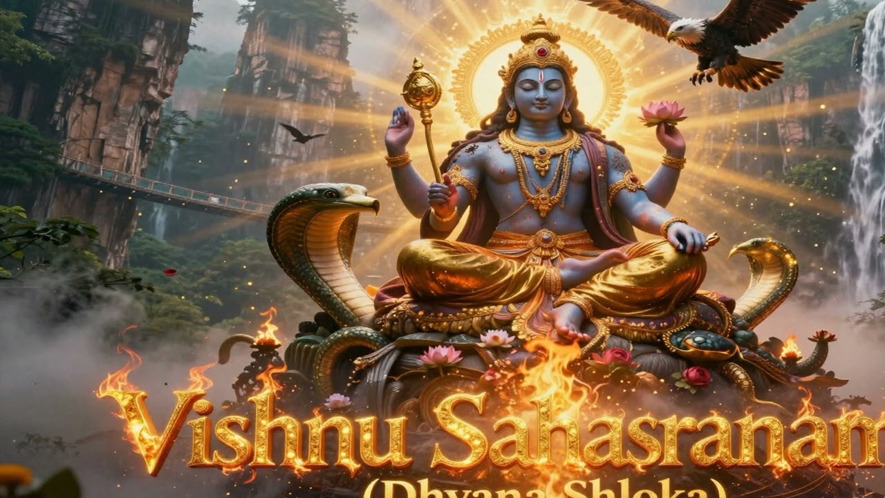 Vishnu Sahasranama Dhyana Shloka: Heavenly Bliss in China 🕉️