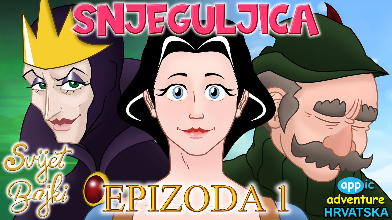 Bajke - Snjeguljica i sedam patuljaka -  Epizoda 1 | Bajke na hrvatskom