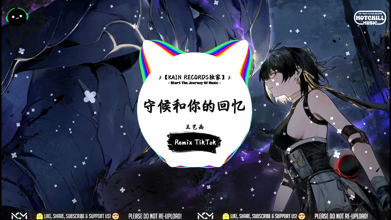守候和你的回忆 (抖音DJ版) - 王艺函 ♪「现在的你 已经不温柔，不像以前那样的对我。」♪ 動態歌詞MV】♪