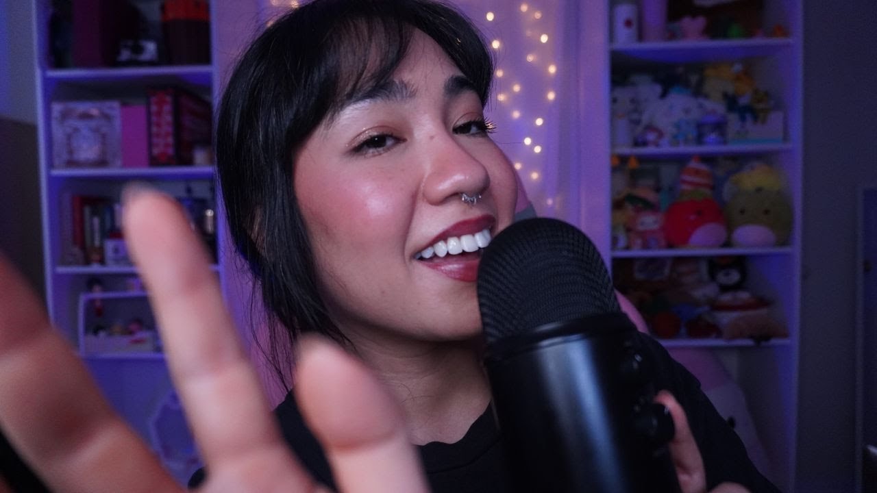DUVIDO você não se arrepiar com esse ASMR rápido (sons de boca com toques na tela)