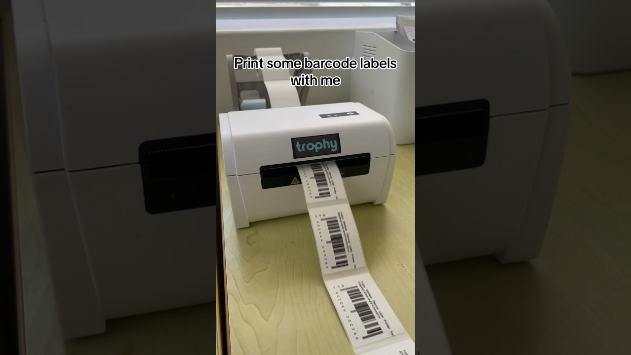 💰 How to print barcode labels at home