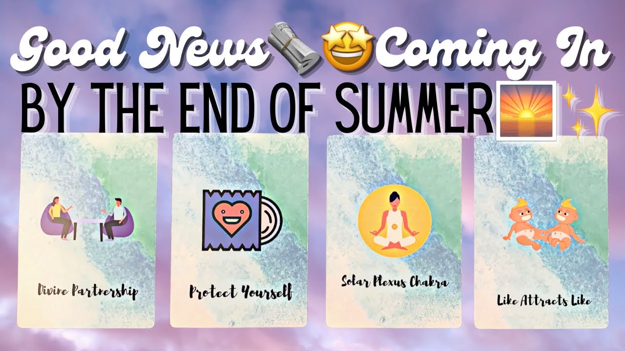 What GOOD NEWS 📰 Can YOU Expect By The End Of THIS Summer⁉️✨☀️😎🏆✨ | 🔮Pick A Card🔮 | 🔥Timeless🔥
