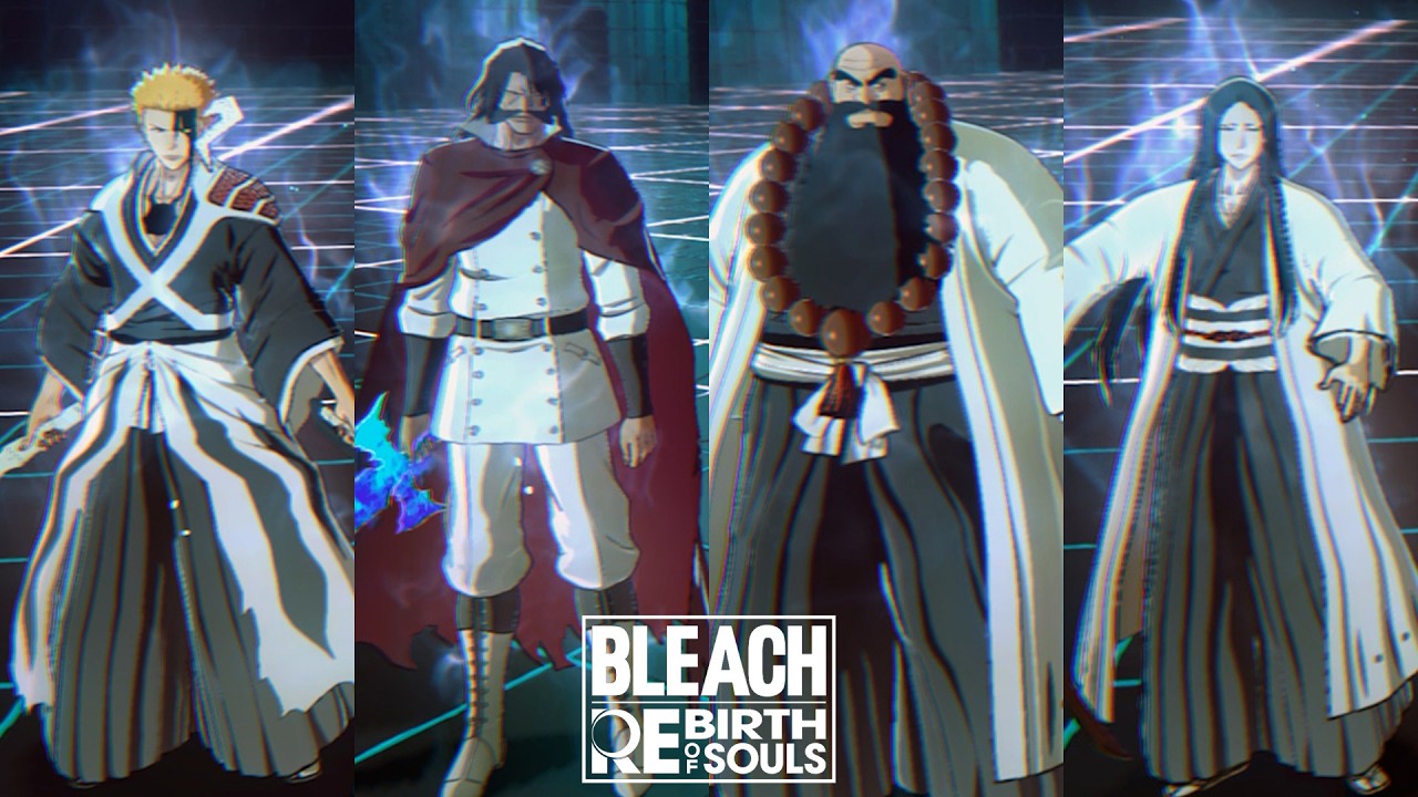 Bleach Rebirth Of Souls - All Season Pass 1 Characters Complete Moveset (DLC)
