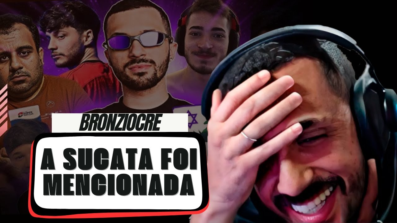 Como os STREAMERS realmente jogam League of Legends - DRAK&Atilde;O REAGINDO AO BRONZIOCRE | dyNquedo