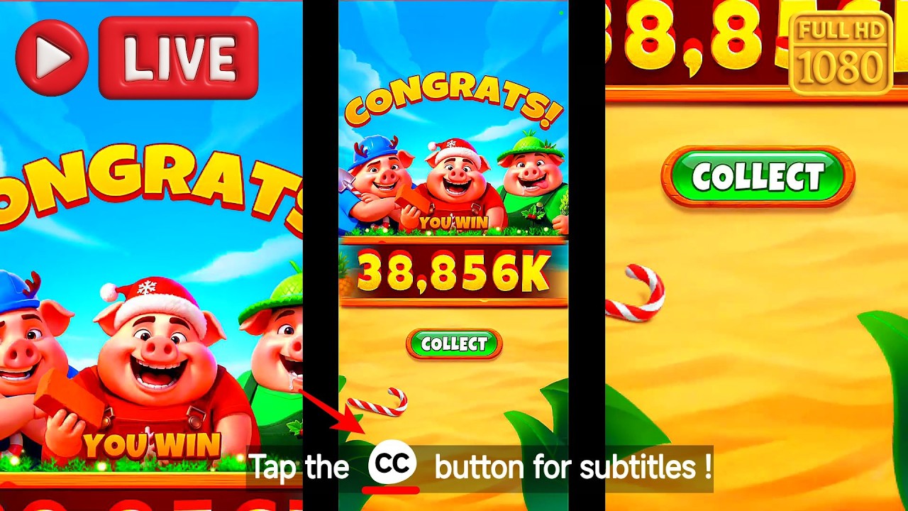 Cash Frenzy Free Coins Piggies in Paradis Slots 2026 📅 Hoy