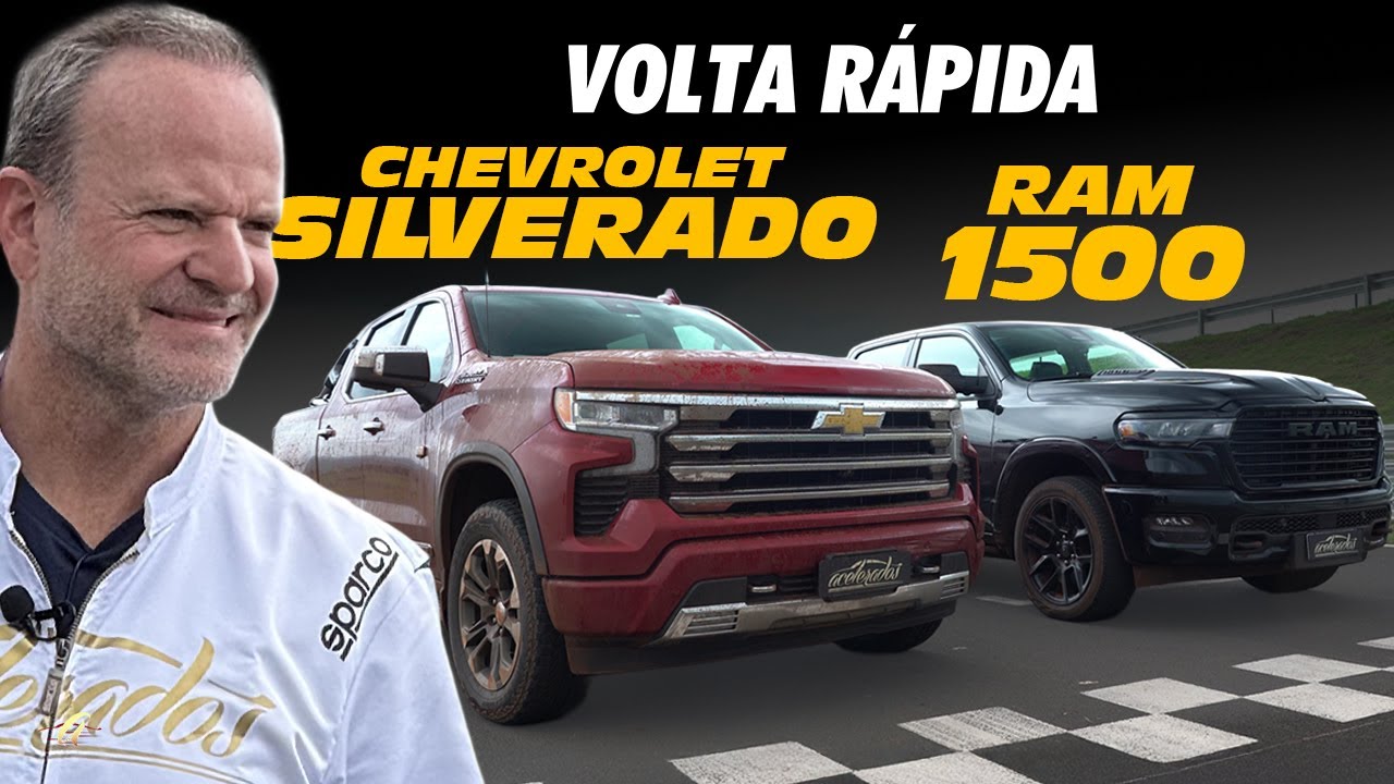 RAM 1500 X CHEVROLET SILVERADO NA VOLTA R&Aacute;PIDA RACEVILLE BY SOFT99! Qual lenda americana leva essa?