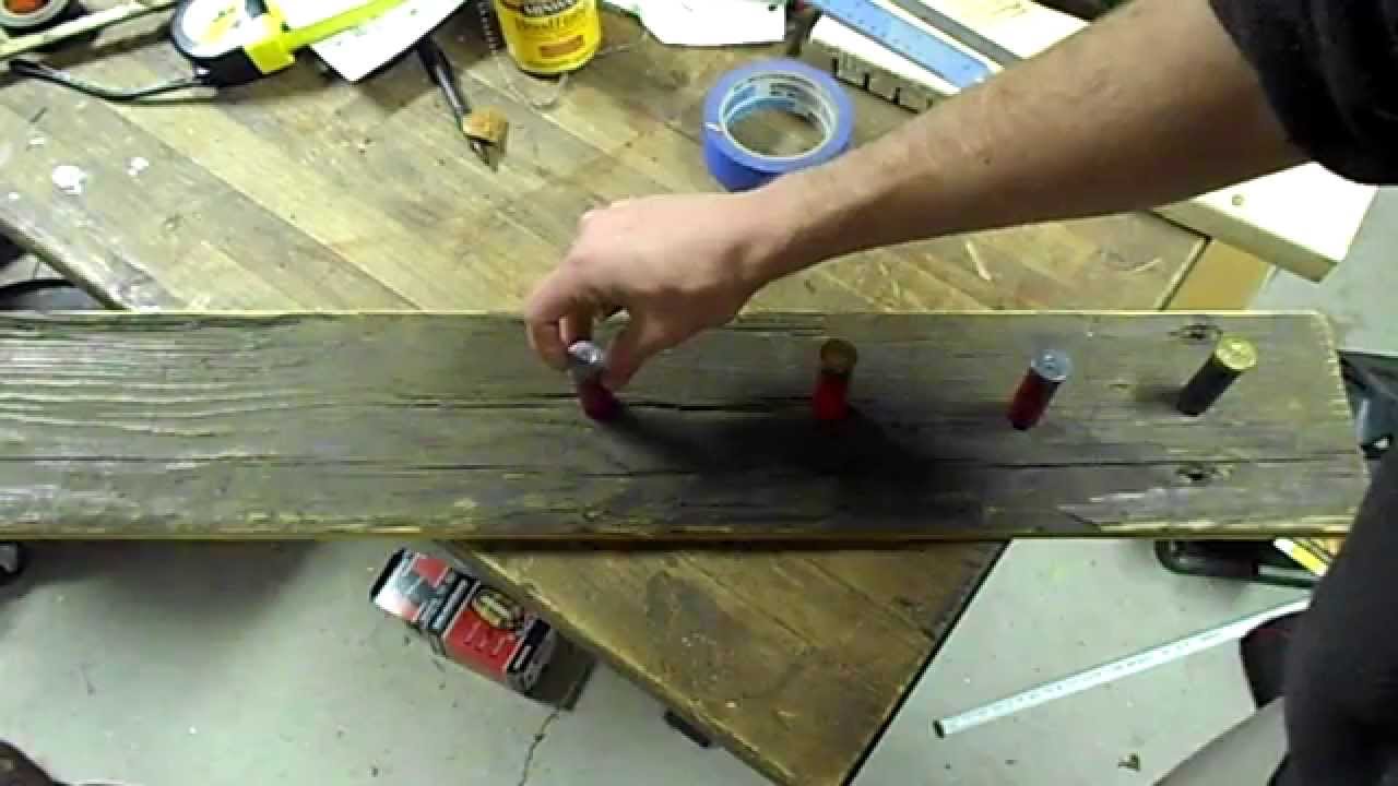 Shotshell Coat Rack