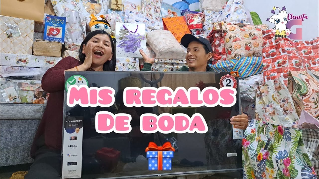 ABRIMOS los REGALOS de nuestra BODA 🎁 | Eleniita G