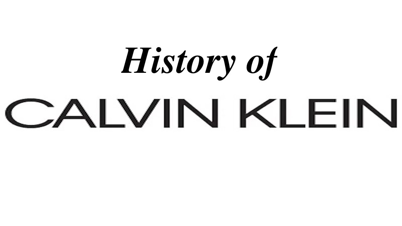 History of Calvin Klein brand #calvinklein