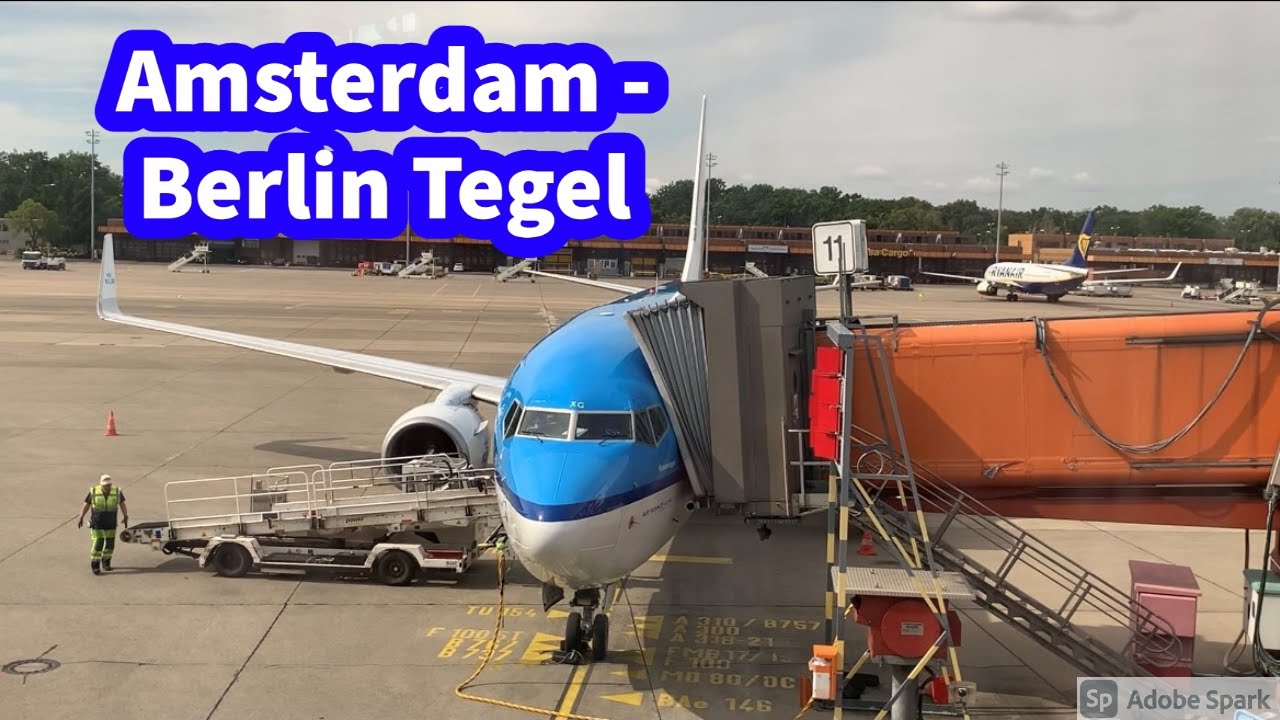 TRIP REPORT | KLM Economy | Amsterdam - Berlin Tegel | Boeing 737-800