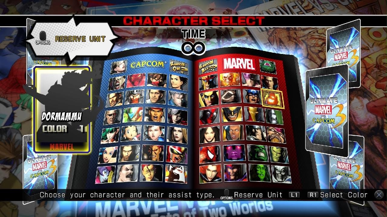 UMVC3: Marvel character side briefing: Strengths and Weaknesses