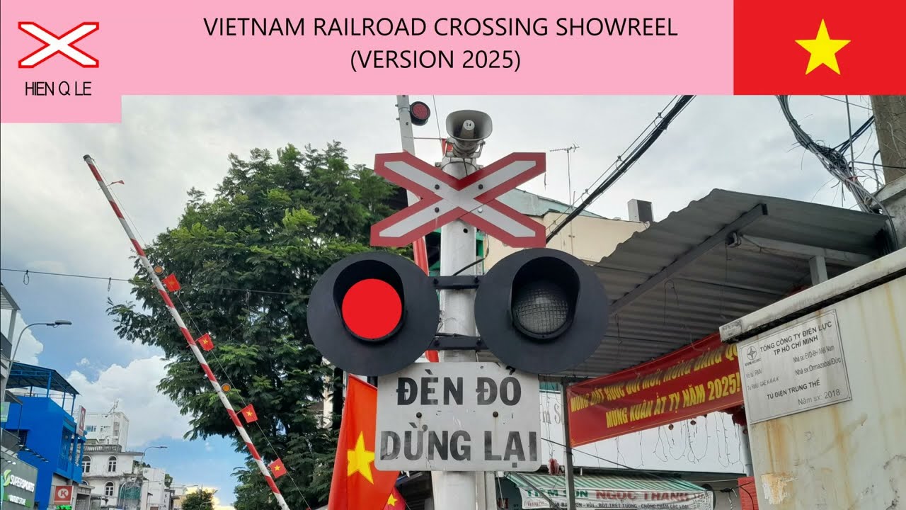 Vietnam Railroad Crossing Showreel (Version 2025)