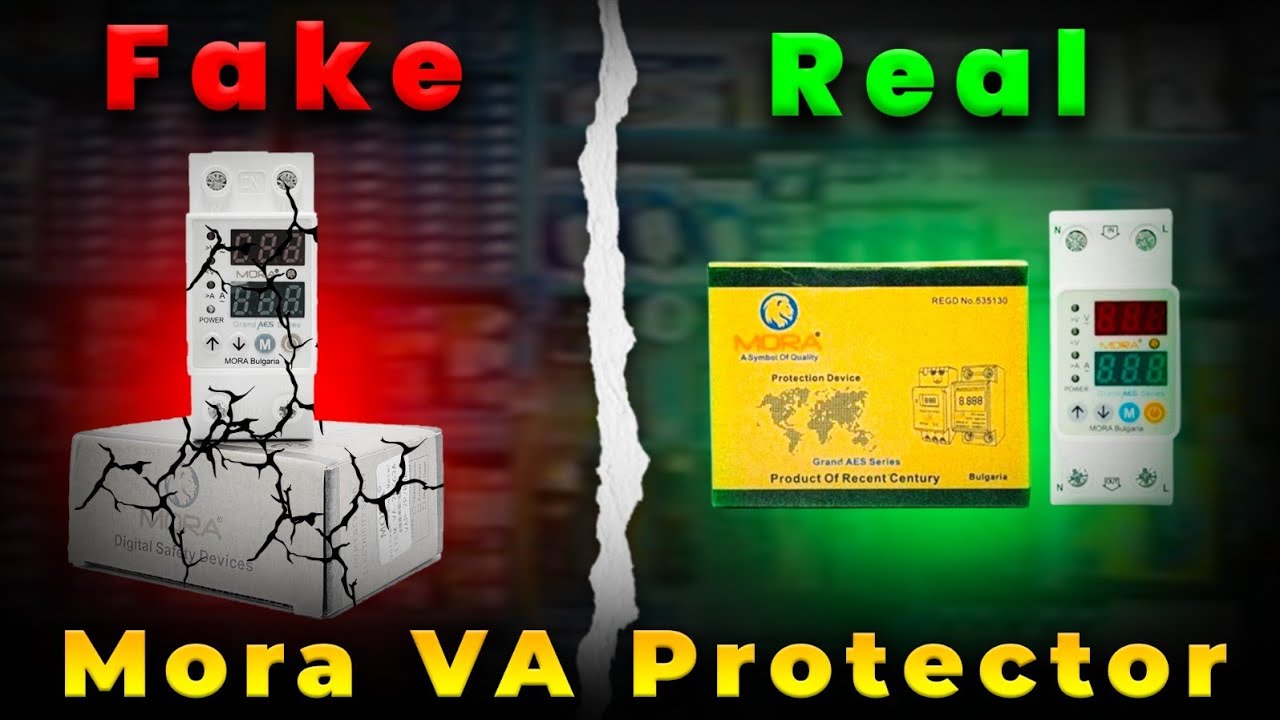 How to check Authenticity of Mora VA Protector ? Mora 80A VA Protector 2P