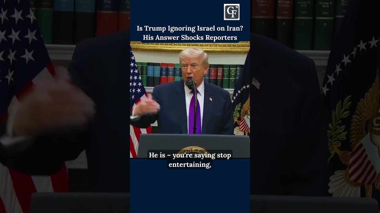 Is Trump Ignoring Netanyahu on Iran? His Answer Shocks Reporters
