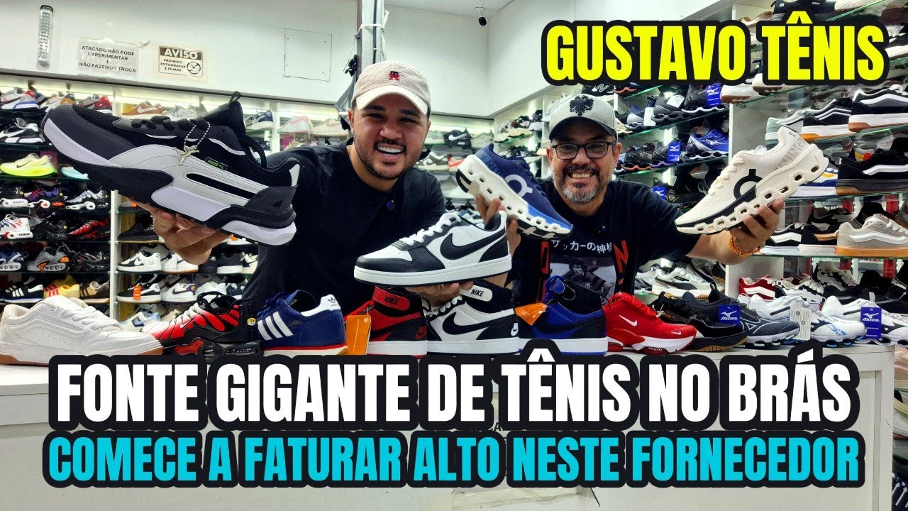 LUCRO MÁXIMO! TÊNIS ATACADO NO BRÁS PARA VOCÊ SAIR DA CRISE VENDENDO O QUE HÁ DE MELHOR 🌟