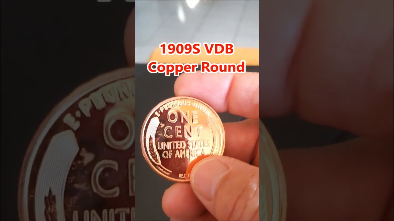 STUNNING 1909S VDB 1 Ounce Copper Round! Rare Coin Diggin' Florida w/ Rob! #short