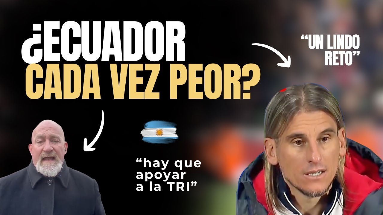 ¿hasta CUÁNDO un PROCESO con BECCACECE y ECUADOR? ¡la TRI cada vez PEOR!
