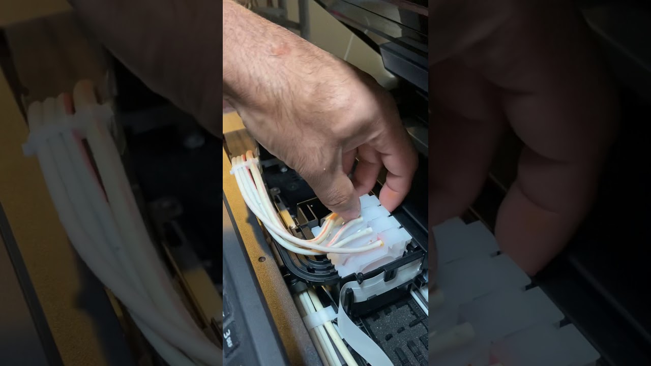 Epson ET-4550 fixed clogged print heads. How to unclog printer heads on Epson ET-4550