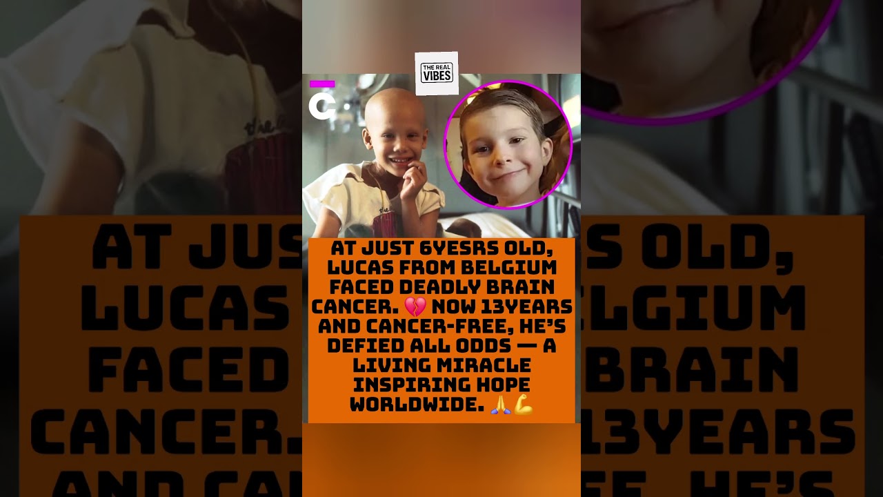 From battling brain cancer to beating itLucas is a true miracle of hope and strength