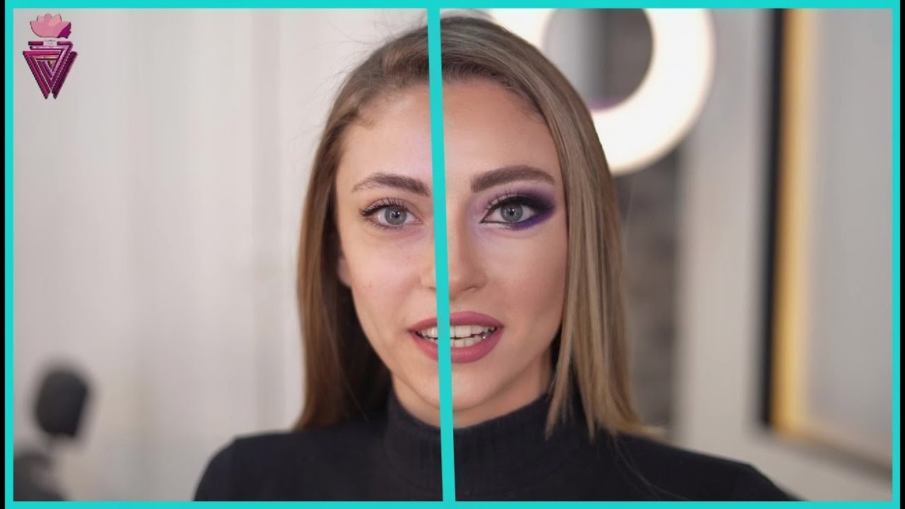 تحدي مكيجت نص وجهي و الميكاب ارتست مكيج النص الثاني، شوفو النتيجة💄😍