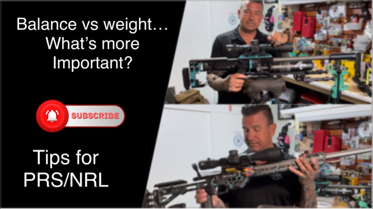 What&rsquo;s more important for your PRS/NRL rifle&hellip; balance or weight?