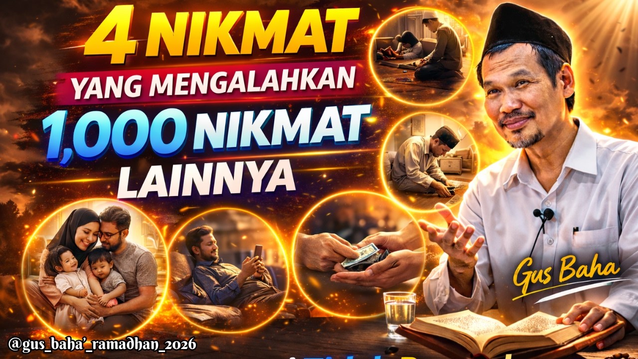 4 Nikmat Ini Mengalahkan 1000 Nikmat Lainnya, Hanya Ada di Bulan Ramadhan - gus_baha_ramadhan2026