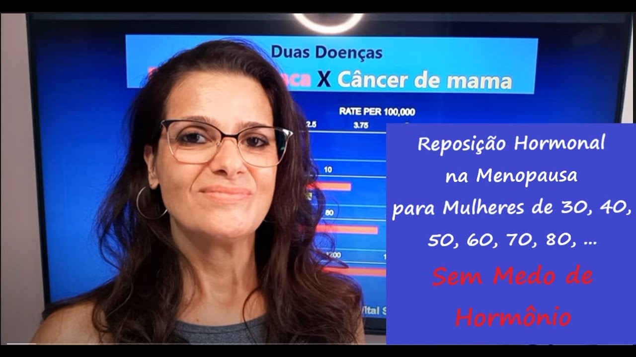 REPOSIÇÃO HORMONAL AOS  40, 50, 60 E 70 ANOS OU MAIS