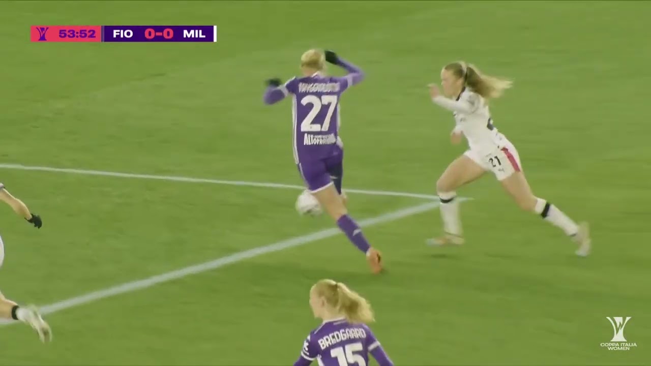 Bredgaard manda la Viola in Semifinale al 92'! | Highlights Fiorentina-Milan 1-0 |Coppa Italia Women