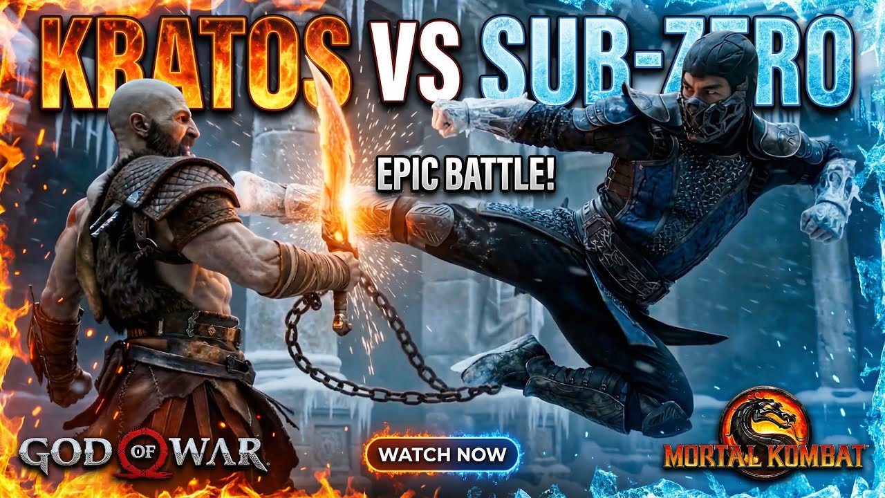 Kratos Vs Sub-Zero 