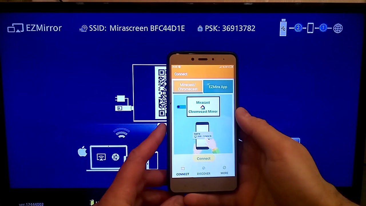 Посылка из Китая Miracast Mirror EZMira WI FI