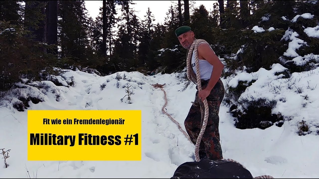 Mach dich fit wie ein Fremdenlegionär – Military Fitness #1