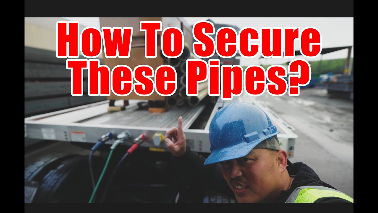 How To Secure A Variety Loads On A Stepdeck