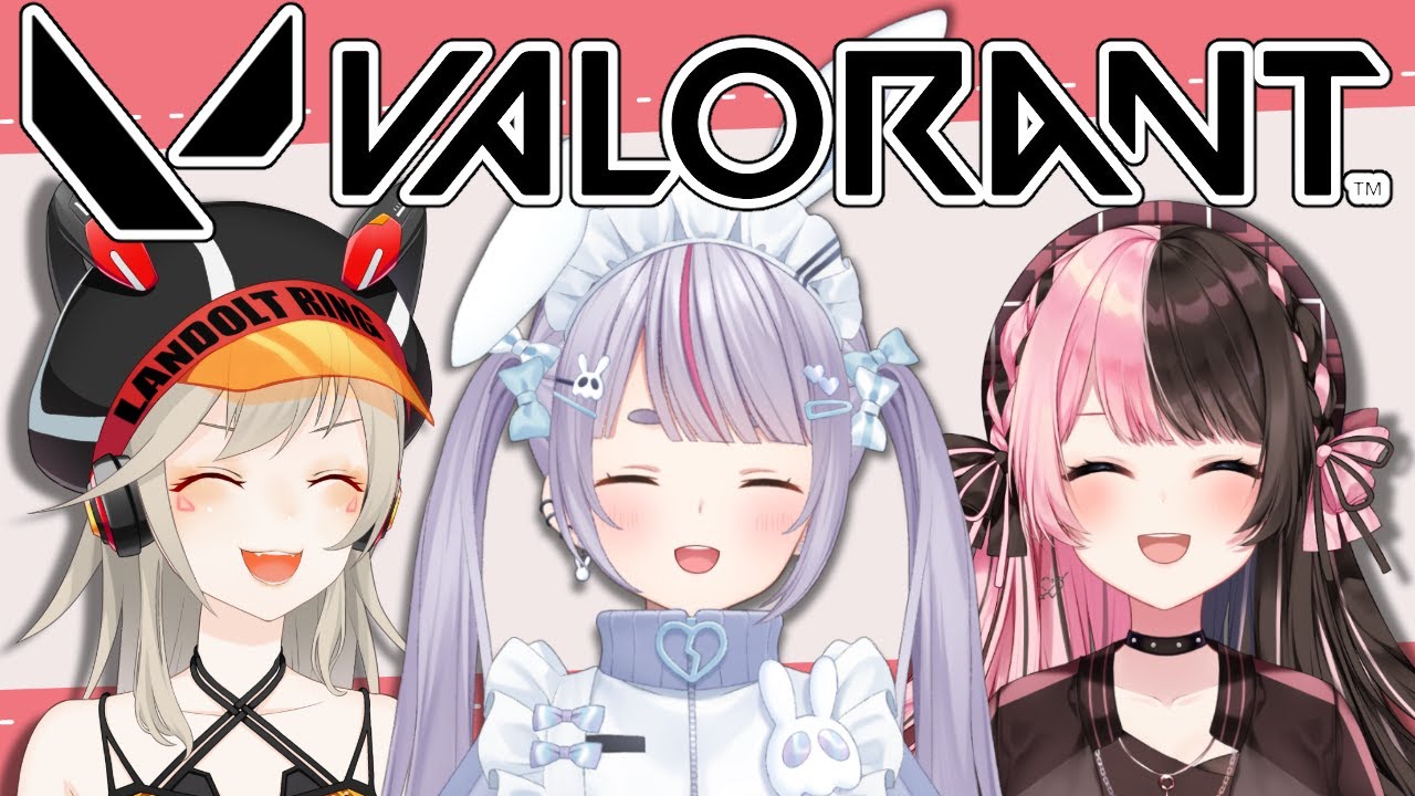 【VALORANT 】はやおきとりお w/ひなーの、めとちゃん→そろ【ぶいすぽ/兎咲ミミ】