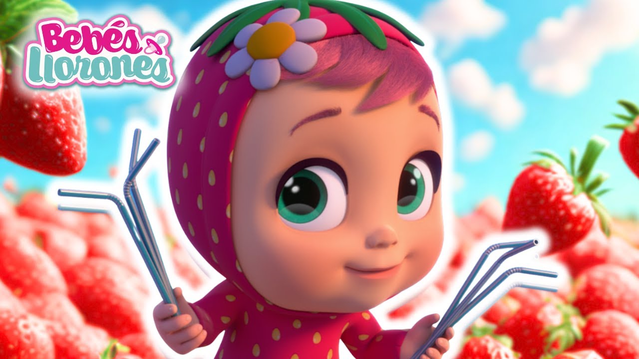 Especial ZUMO de FRESA 🍓 BEBÉS LLORONES 💧 Dibujos Infantiles para Niños en Español