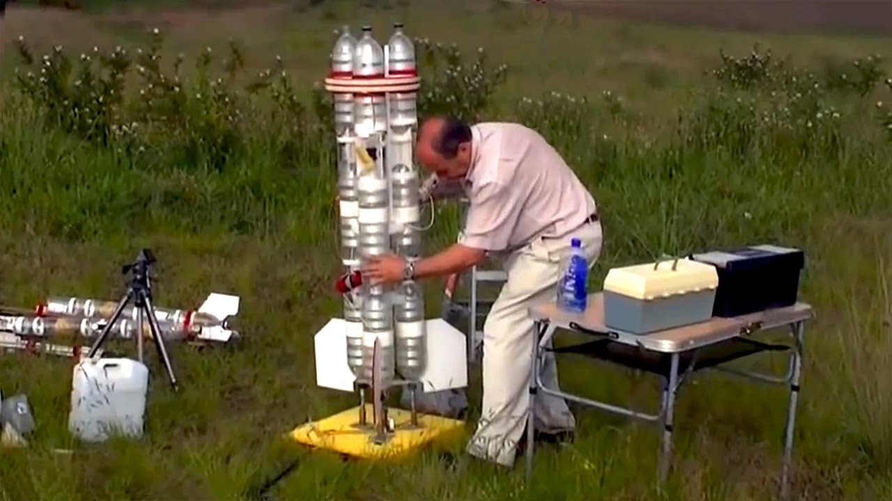 2-Stage Water Rocket to 864 feet