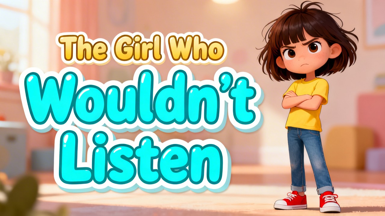 The Girl Who Wouldn't Listen - A Kids Story About Listening, Kindness & Respect