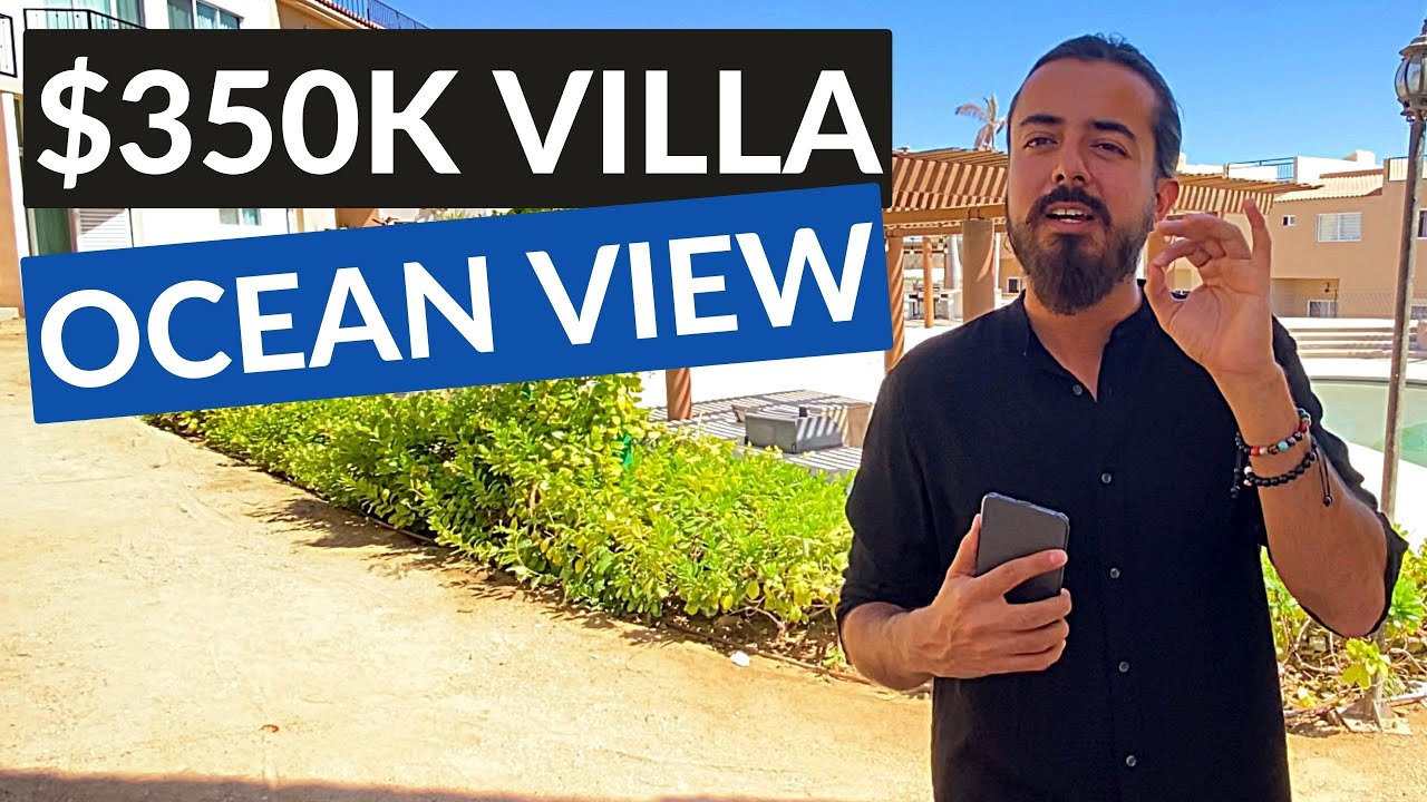 Real Estate Cabo: Admire a Beautiful 350k Ocean View Villa