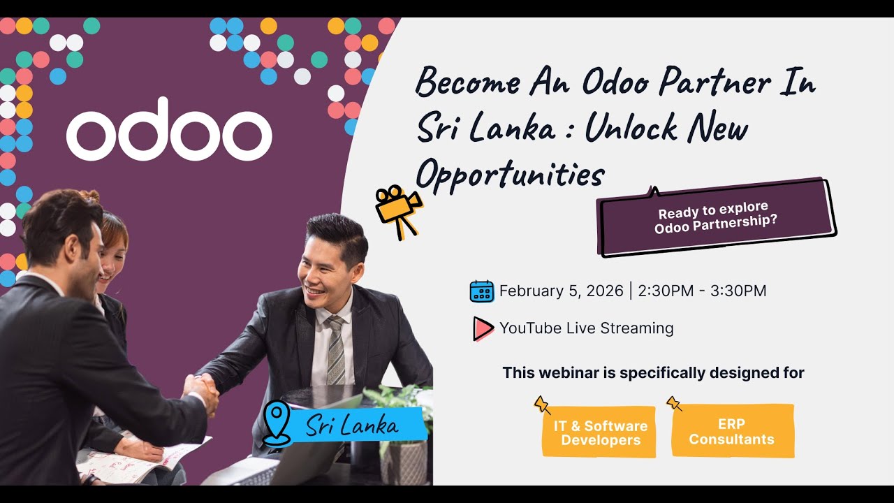Become an Odoo Partner in Sri Lanka: Unlock New Opportunities