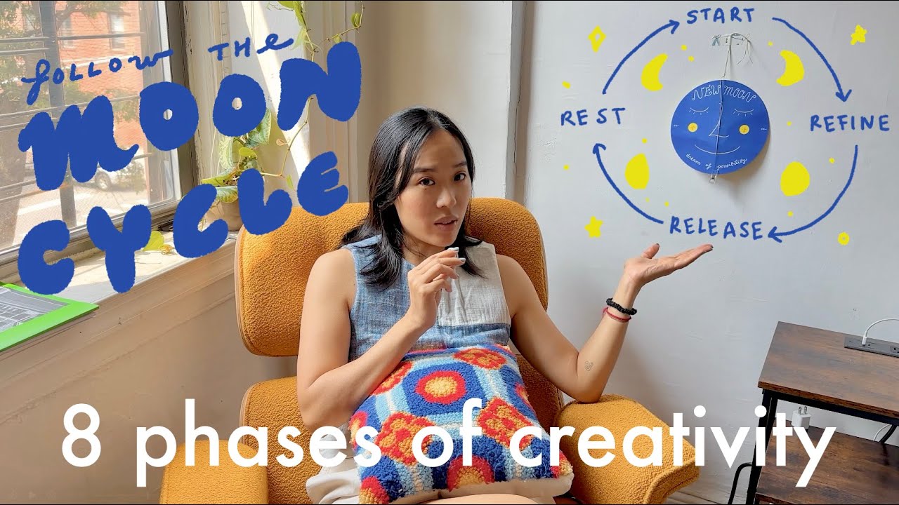 stop burning out: creativity that flows with the moon