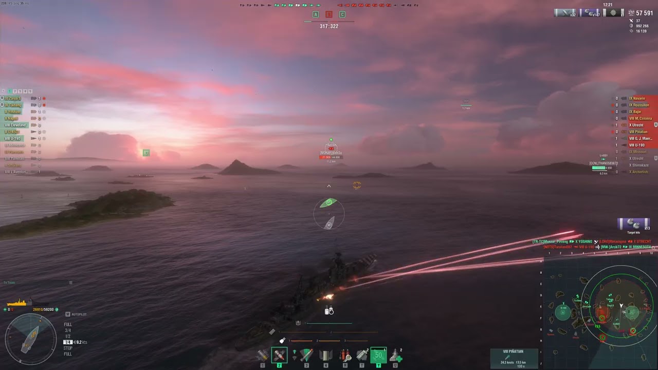 World of Warships - Napoli - Practice