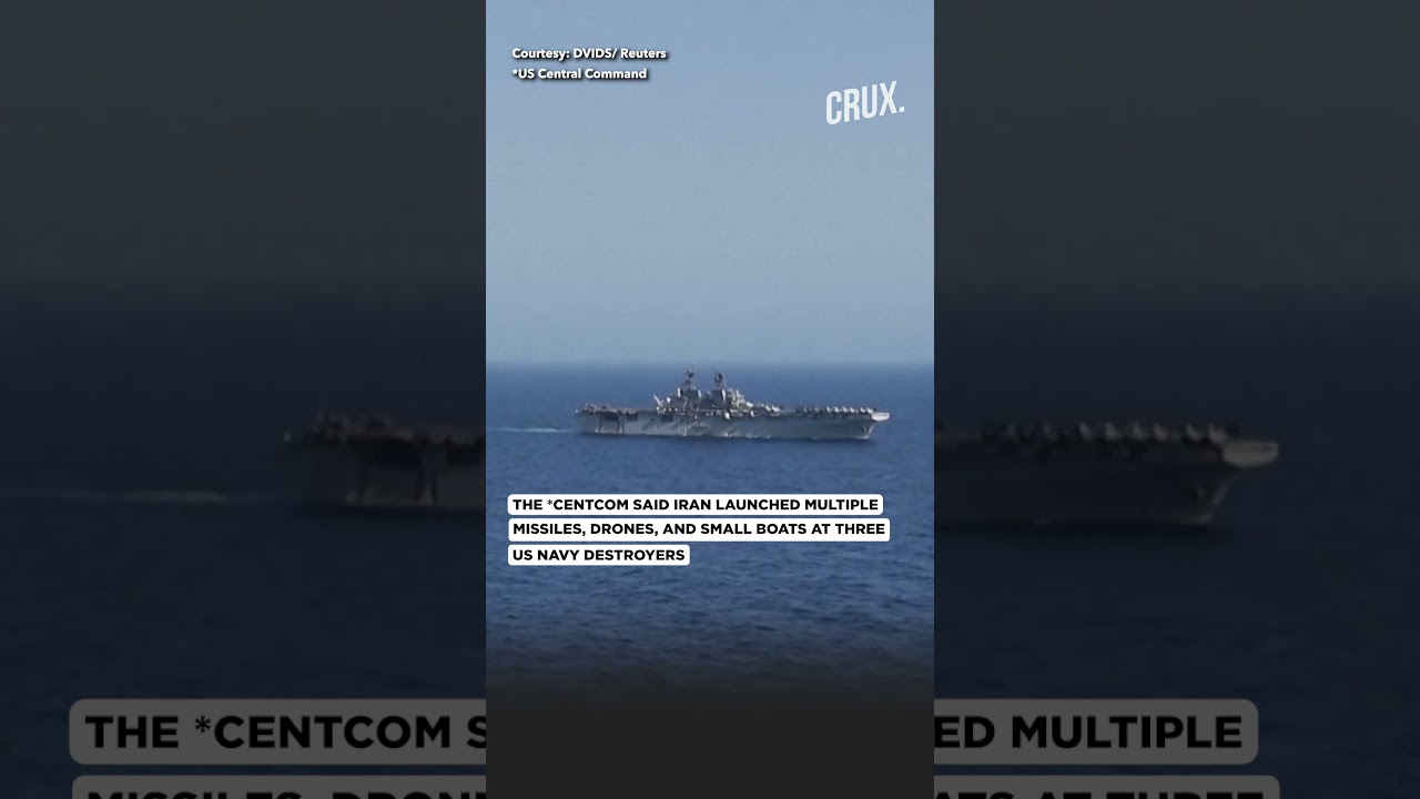 CENTCOM Footage Shows US Naval Blockade Enforcement In Strait Of Hormuz