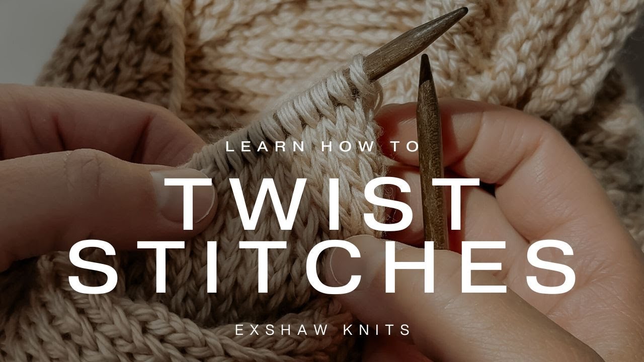 Learn Eastern Knitting With Twisted Knit & Purl Stitches