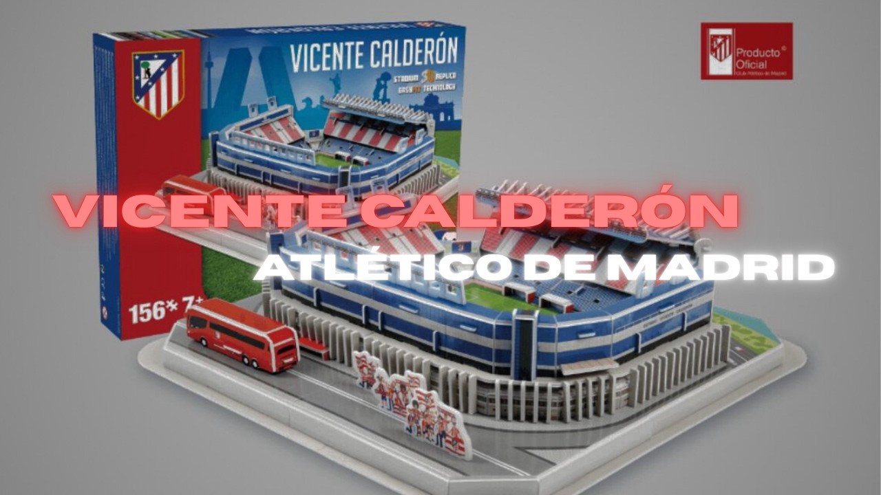 Puzzle 3D Estadio Vicente Calderón