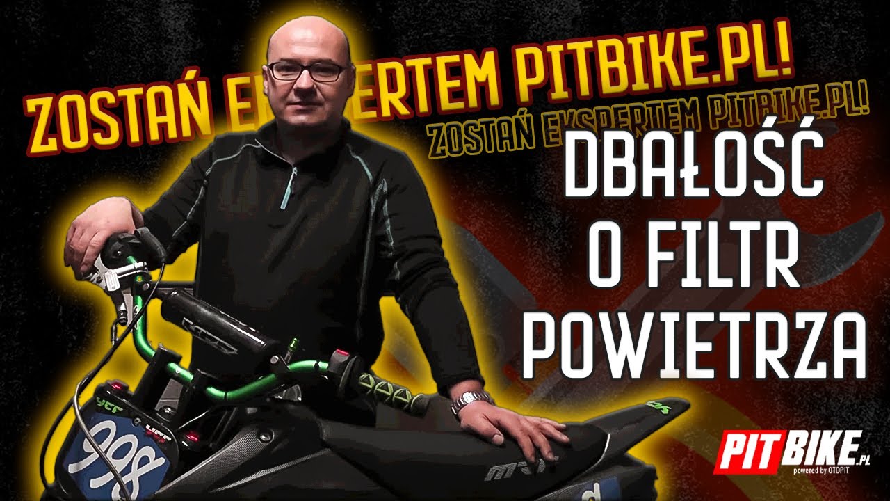 Czyszczenie i smarowanie filtra powietrza w pit bike'u | PitBike.pl