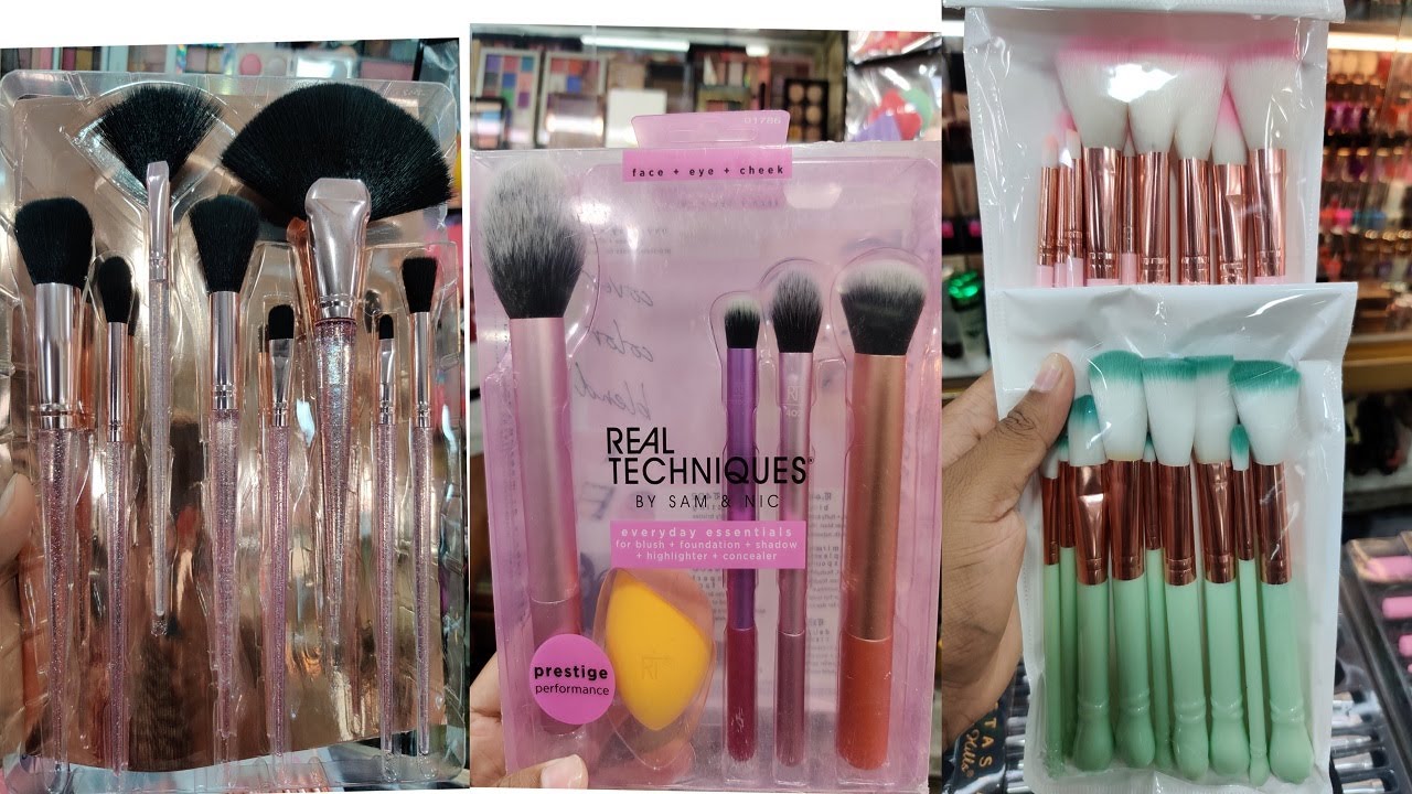 ১২০ টাকা শুরু করে মেকাপ ব্রাশ সেট | Top branded makeup brush set at offer price