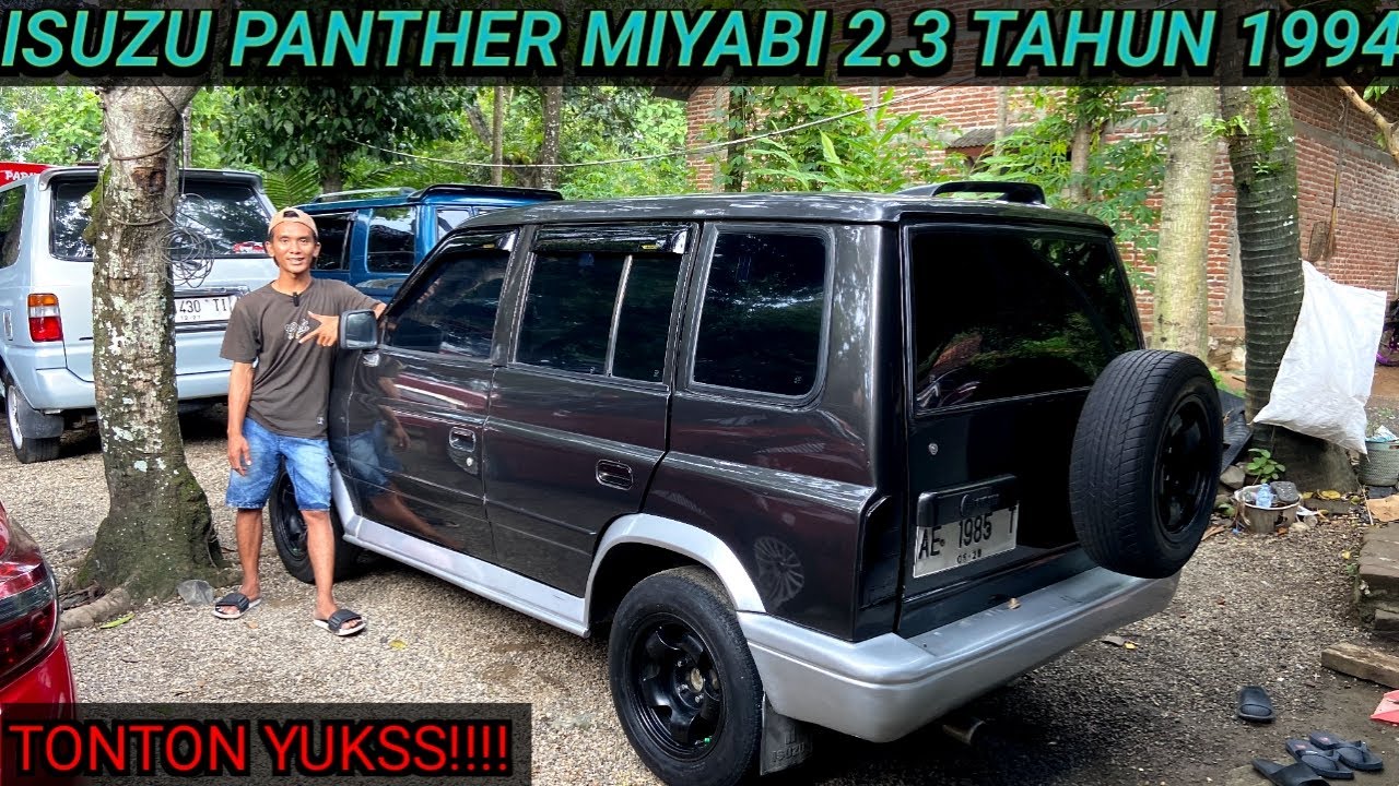 ISUZU PANTHER MIYABI 2.3 TAHUN 1994 WARNA ABU ABU YANG ADA DI SHOWROOM OMAH PANTHER PONOROGO!!!!
