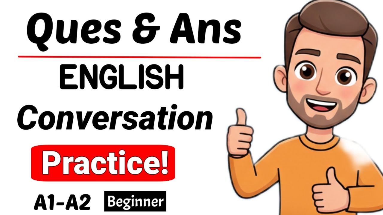 Slow & Clear English Speaking Practice | Daily Q&A Conversation for Beginners